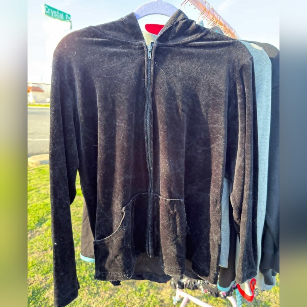 Black Velvet Women's Hoodie